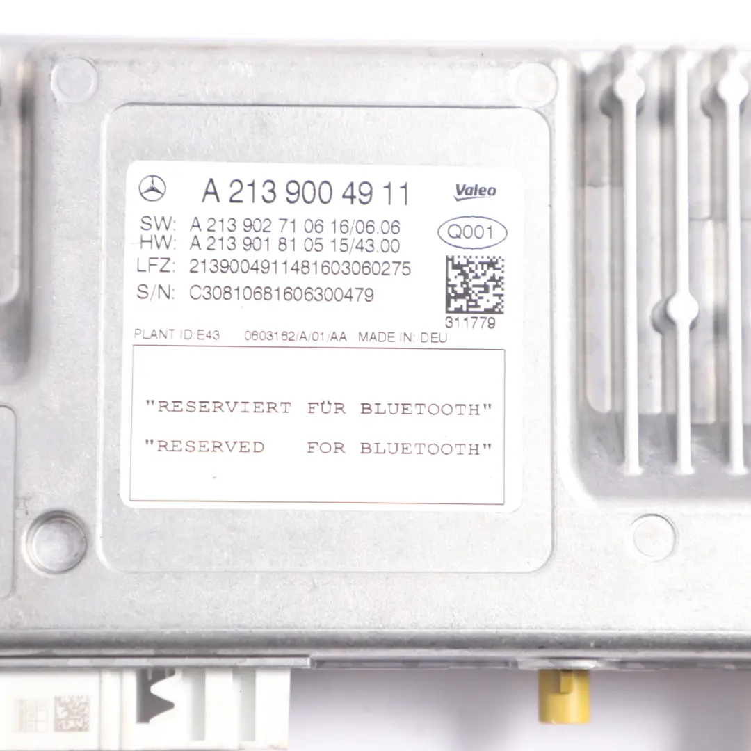 PDC Module Parking Assistant Parktronic Unit to Mercedes W213 with Part number A2139004911 Mercedes W213 PDC Module Parking Assistant Parktronic Unit - SKU A2139004911 - Part number A2139004911