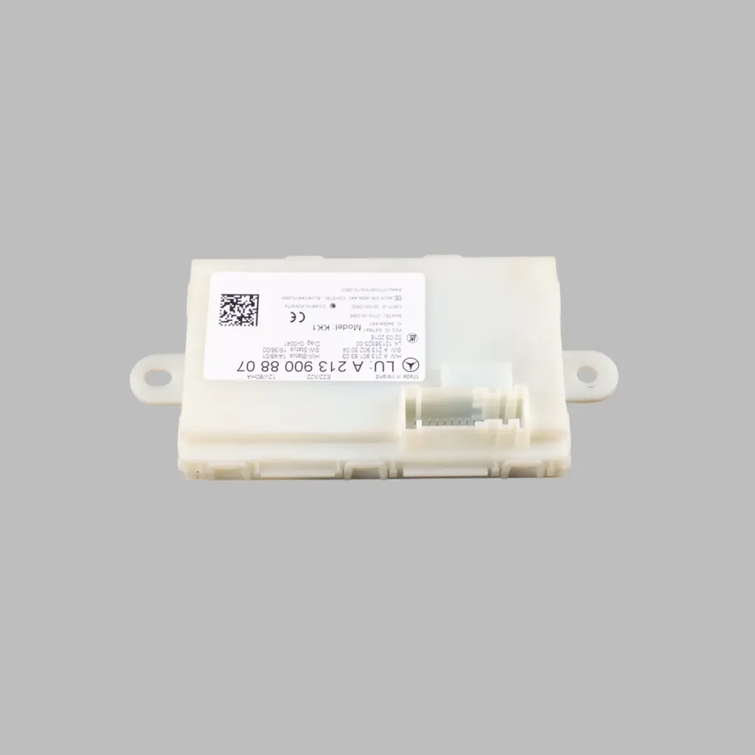 Entry Keyless Kessy Control Module Unit ECU A2139001810 to Mercedes W213 with Part number A2139008807 Mercedes W213 Entry Keyless Kessy Control Module Unit ECU A2139001810 - SKU A2139008807 - Part number A2139008807