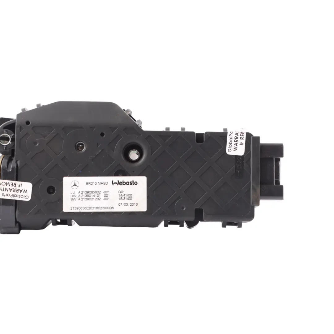 Mercedes W213 Sunroof Control Unit Motor Panoramic Sun Roof Actuator - SKU A2139065602 - Part number A2139065602