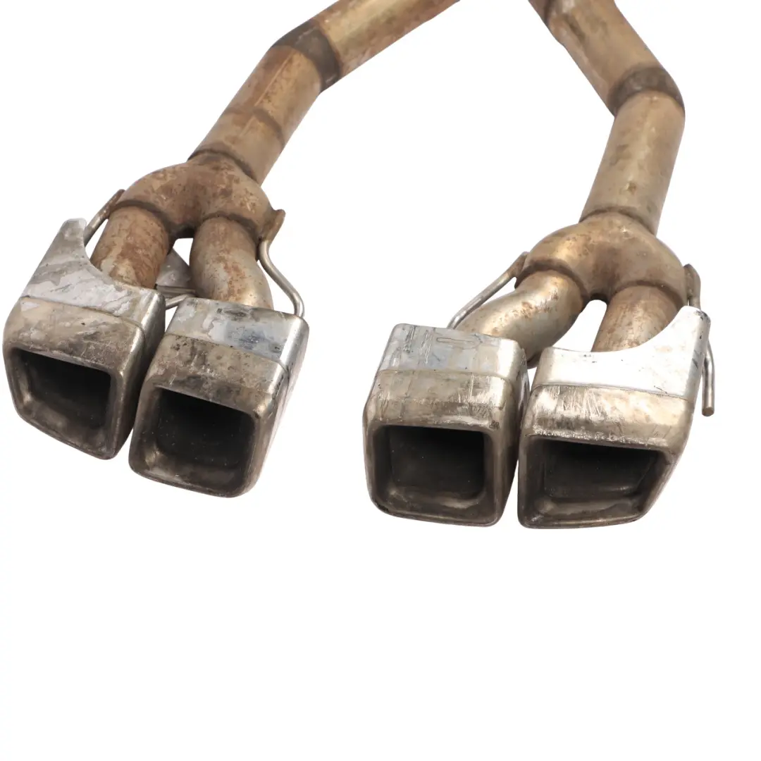 Exhaust Muffler Pipe Rear Left Right N/O/S AMG Exhaust Tips Set to Mercedes C216 with Part number A2164903421 Mercedes C216 Exhaust Muffler Pipe Rear Left Right N/O/S AMG Exhaust Tips Set - SKU A2164903421-1 - Part number A2164903421
