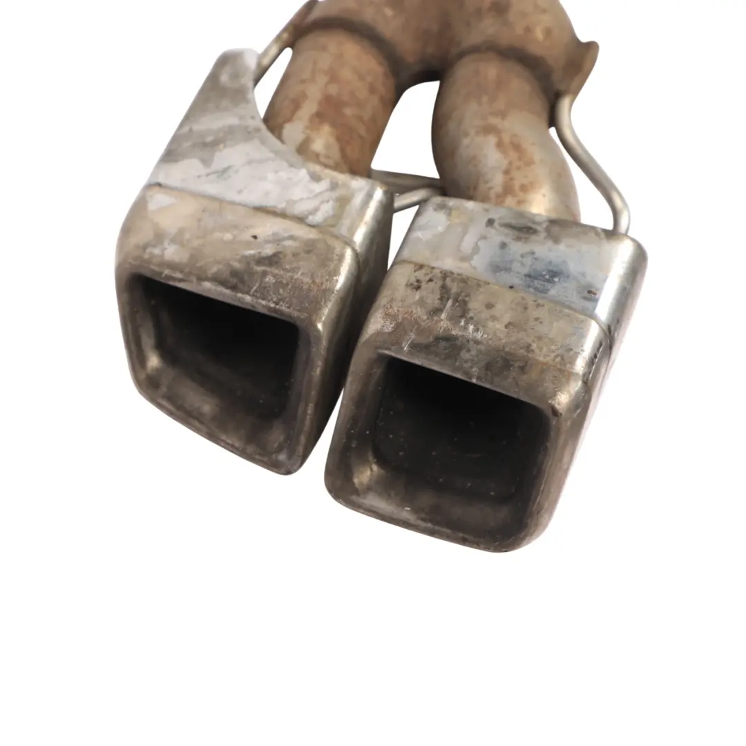 Mercedes C216 Exhaust Muffler Pipe Rear Left Right N/O/S AMG Exhaust Tips Set - SKU A2164903421-1 - Part number A2164903421