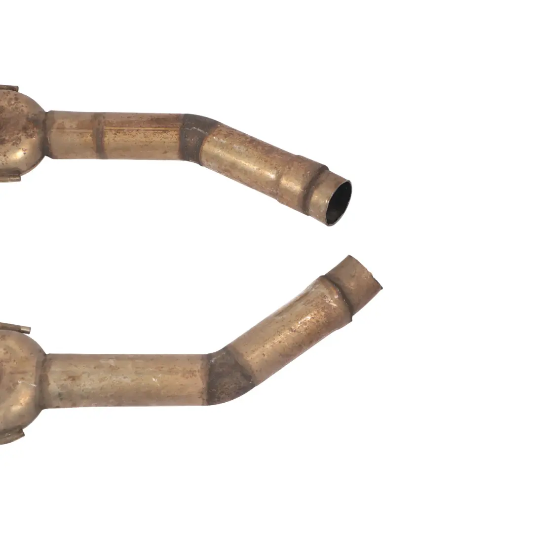 Mercedes C216 Exhaust Muffler Pipe Rear Left Right N/O/S AMG Exhaust Tips Set - SKU A2164903421-1 - Part number A2164903421