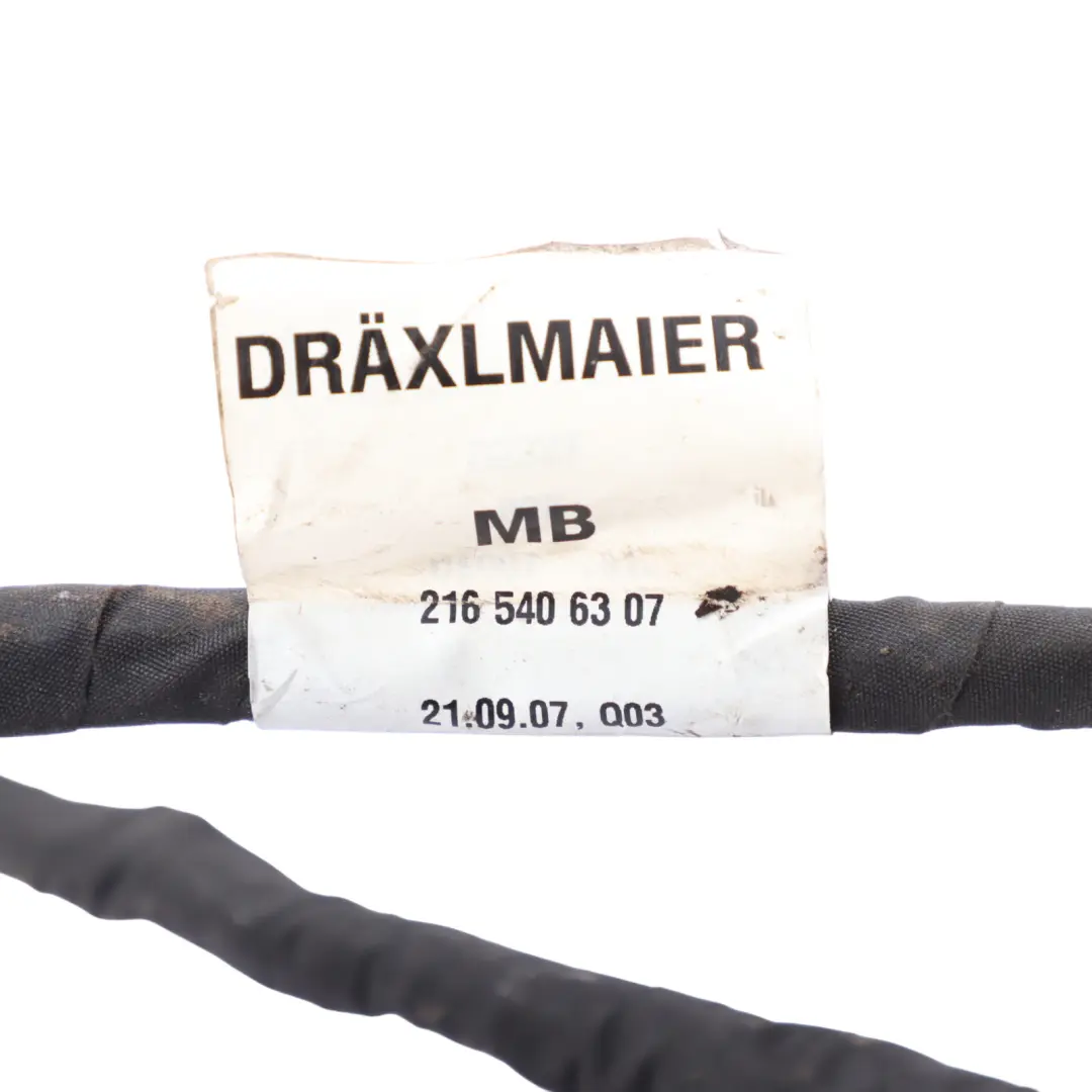 Mercedes CL C216 Door Electrical Wiring Harness Left Right N/O/S - SKU A2165406307 - Part number A2165406307