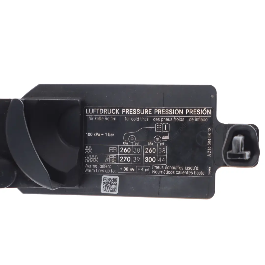 Mercedes C216 Fuel Tank Fill Up Pot Flap Recess Cap Mechanism - SKU A2166300067 - Part number A2166300067