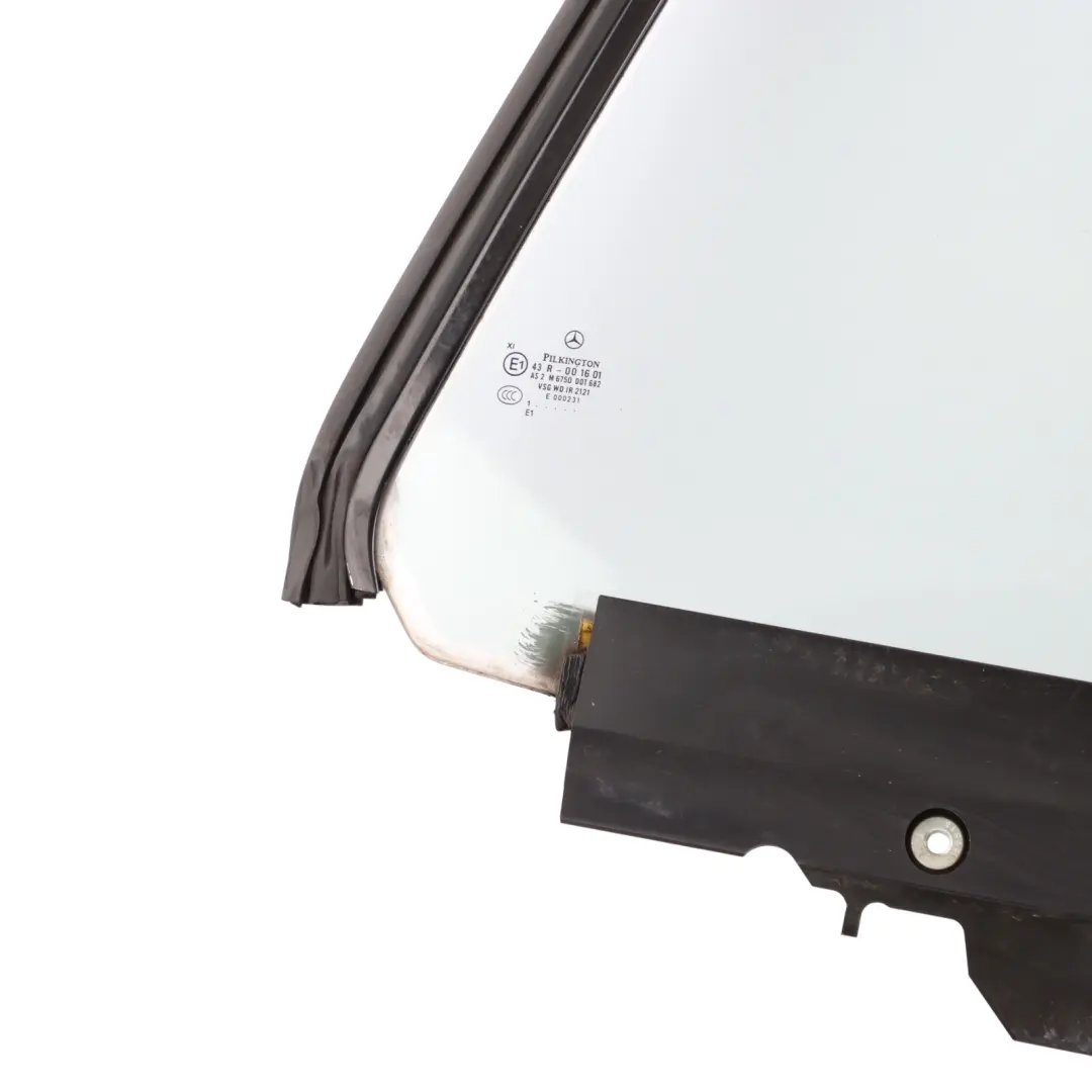 Mercedes CL C216 Quarter Side Window Glass Rear Left N/S - SKU A2166700310 - Part number A2166700310