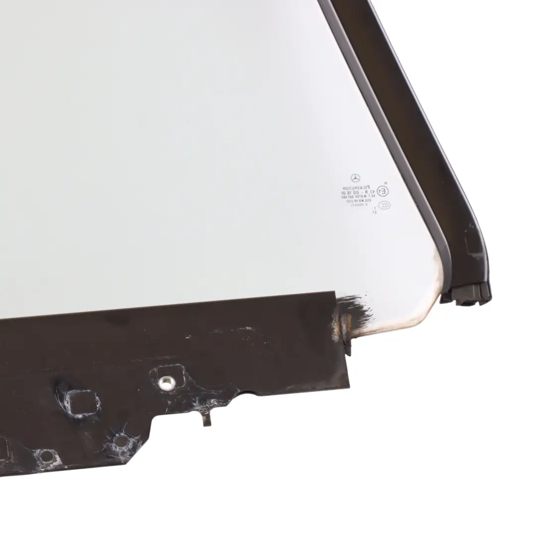 Quarter Side Window Glass Rear Left N/S to Mercedes CL C216 with Part number A2166700310 Mercedes CL C216 Quarter Side Window Glass Rear Left N/S - SKU A2166700310 - Part number A2166700310