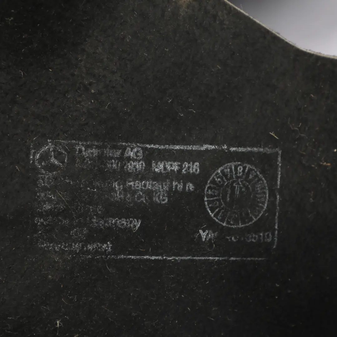 Arch Liner Splash Guard Right O/S to Mercedes C216 Rear Wheel with Part number A2166902930 Mercedes C216 Rear Wheel Arch Liner Splash Guard Right O/S - SKU A2166902930 - Part number A2166902930