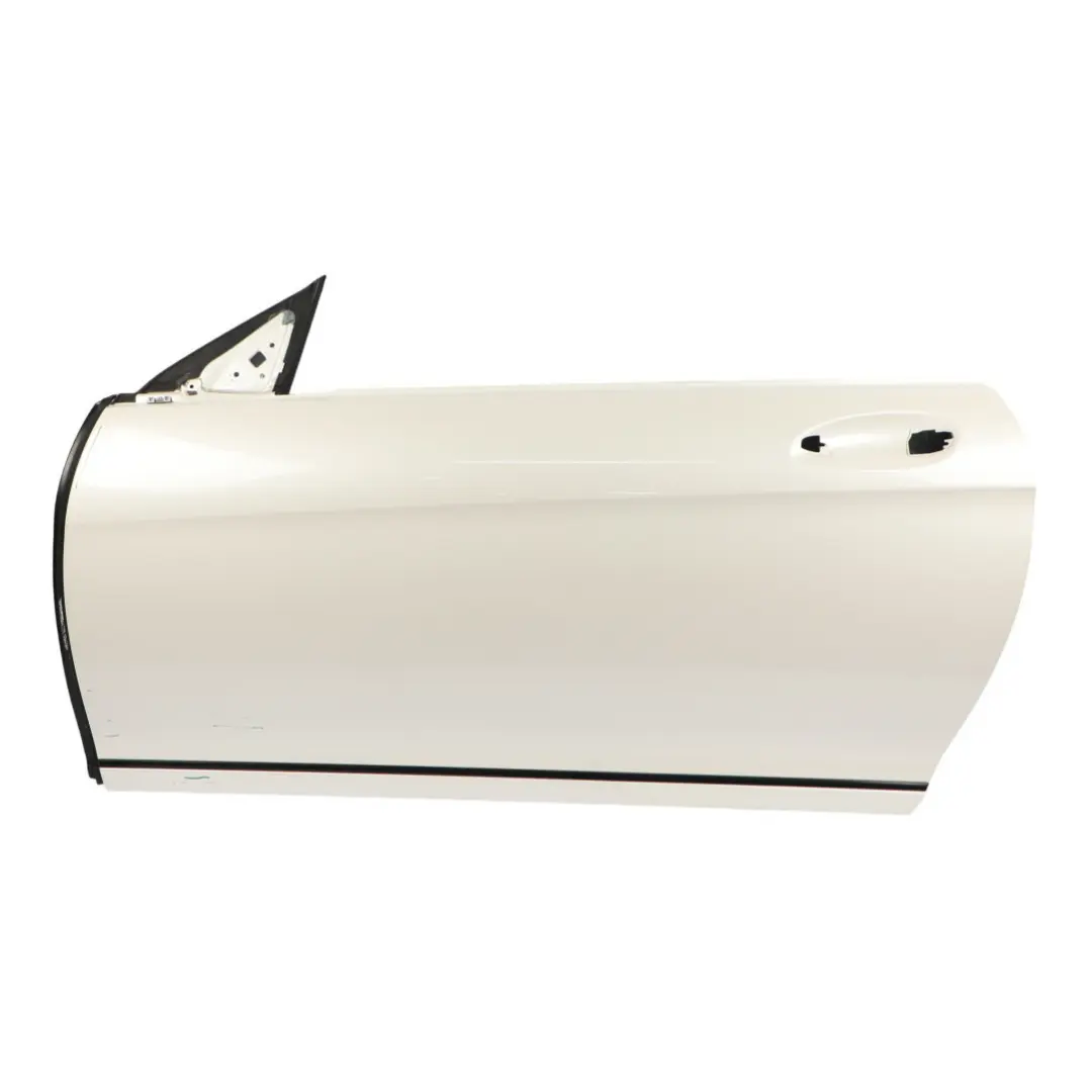 Door Front Left N/S CL-Class Diamond White Metallic - 799 to Mercedes C216 with Part number A2167200105 Mercedes C216 Door Front Left N/S CL-Class Diamond White Metallic - 799 - SKU A2167200105-DWM - Part number A2167200105