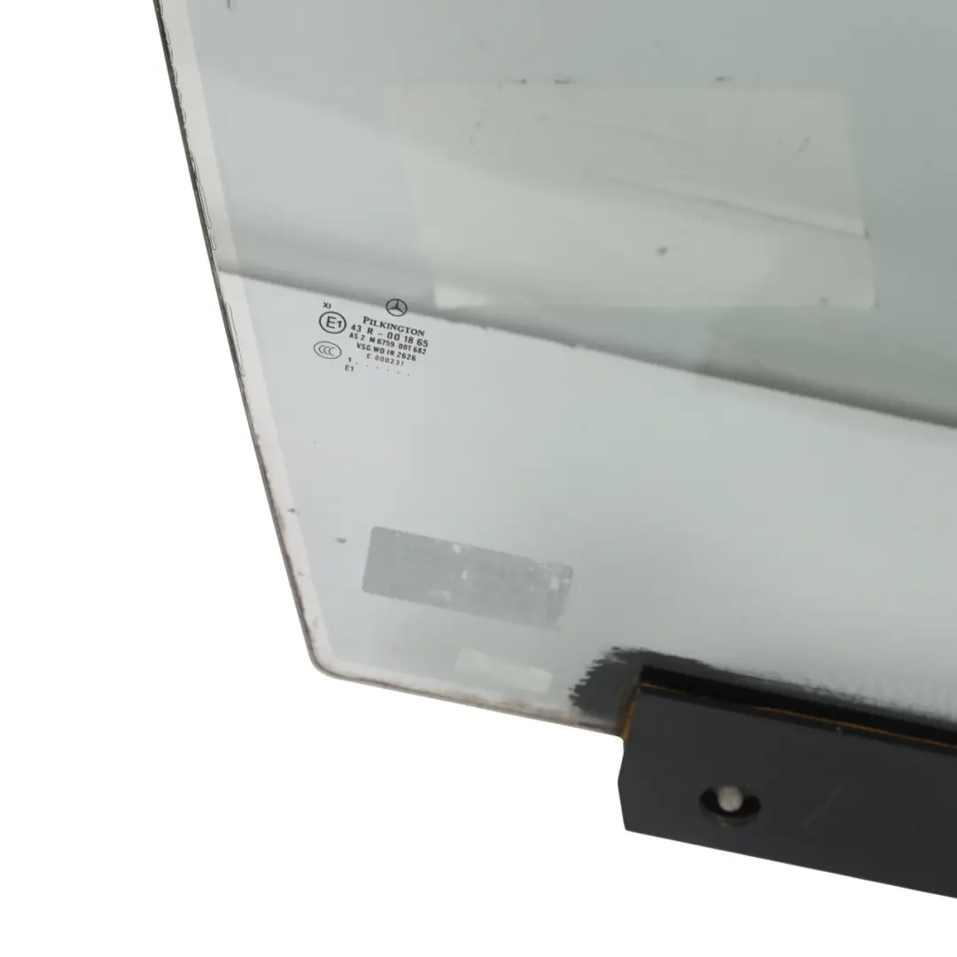 Front Door Window Glass AS2 Right O/S to Mercedes C216 with Part number A2167200218 Mercedes C216 Front Door Window Glass AS2 Right O/S - SKU A2167200218 - Part number A2167200218