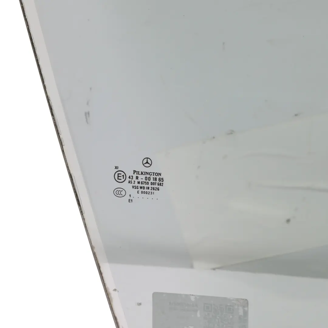 Mercedes C216 Front Door Window Glass AS2 Right O/S - SKU A2167200218 - Part number A2167200218