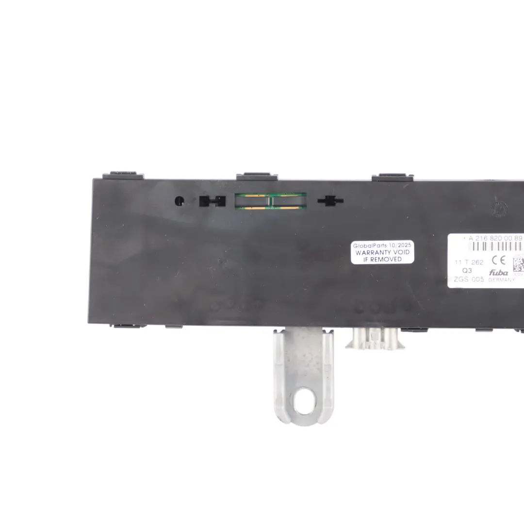 Antenna Amplifier Control Unit Module to Mercedes CL C216 with Part number A2168200089 Mercedes CL C216 Antenna Amplifier Control Unit Module - SKU A2168200089 - Part number A2168200089