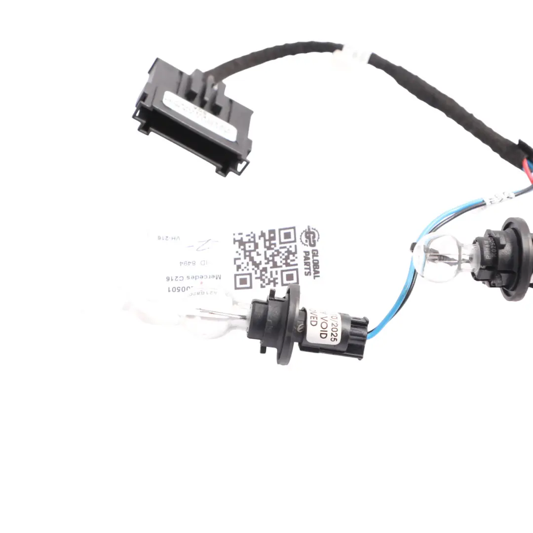 Light Bulb Holder Mount Cable Wiring Socket to Mercedes CL C216 Rear with Part number A2168200501 Mercedes CL C216 Rear Light Bulb Holder Mount Cable Wiring Socket - SKU A2168200501 - Part number A2168200501