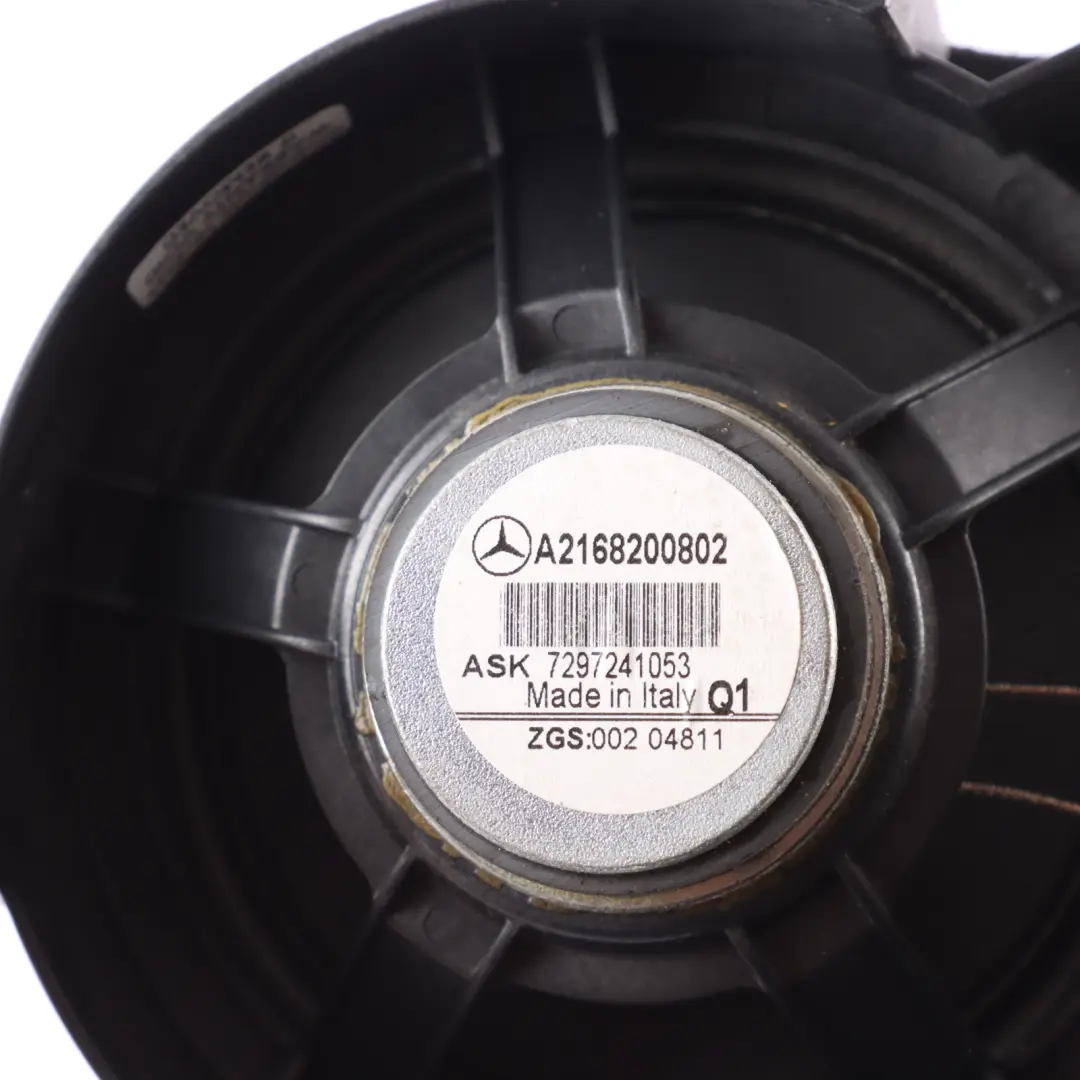 Mercedes C216 Speaker Loudspeaker Rear Left N/S Lateral Speaker - SKU A2168200802 - Part number A2168200802