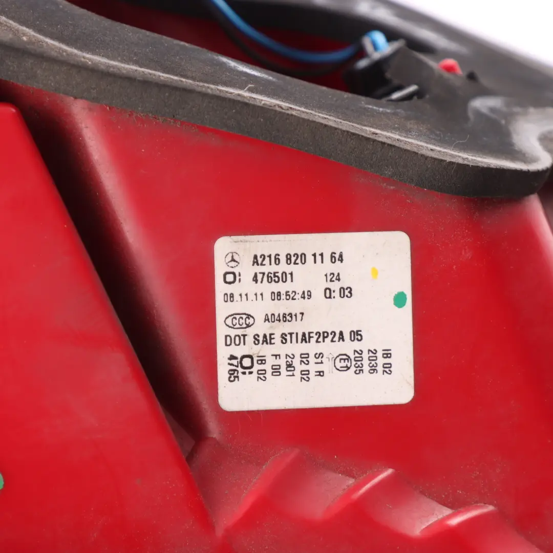 Mercedes CL C216 Rear Tail Light Lamp Taillight Left N/S - SKU A2168201164 - Part number A2168201164