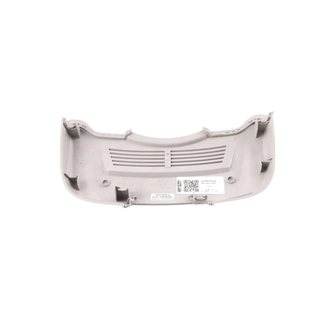 Mercedes CL C216 Windscreen Rear View Mirror Cover Trim Panel Grey - SKU A2168210136 - Part number A2168210136
