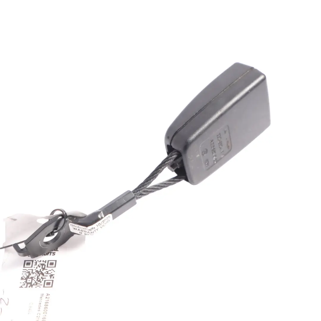 Mercedes CL C216 Seat Belt Buckle Rear Left Right N/O/S - SKU A2168600169 - Part number A2168600169