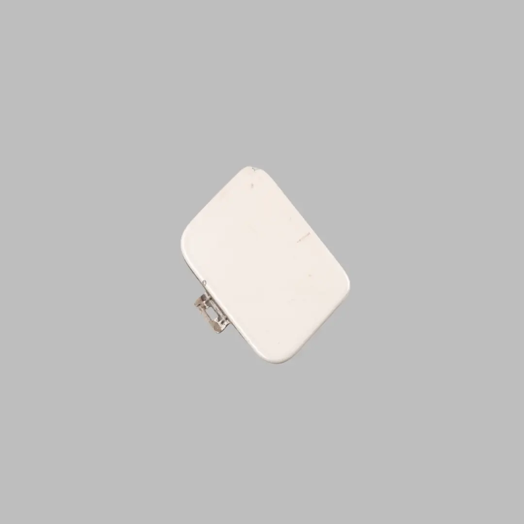 Front Bumper Towing Eye Hook Flap Diamond White-799 to Mercedes CL C216 with Part number A2168850922 Mercedes CL C216 Front Bumper Towing Eye Hook Flap Diamond White-799 - SKU A2168850922-DWM - Part number A2168850922