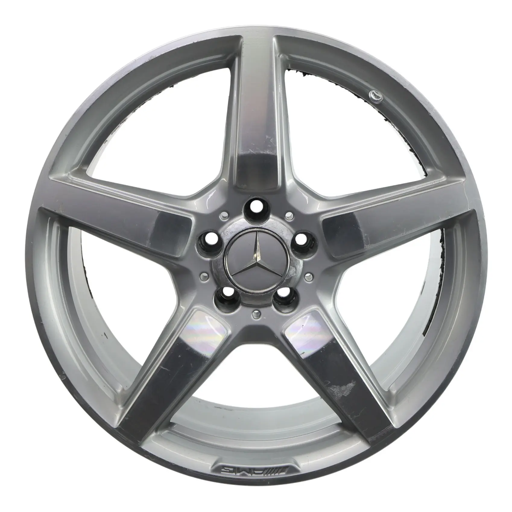 Mercedes CLS C218 Silberne Leicht Metall Felge Hinten 19" 9,5J ET:48 A2184011702