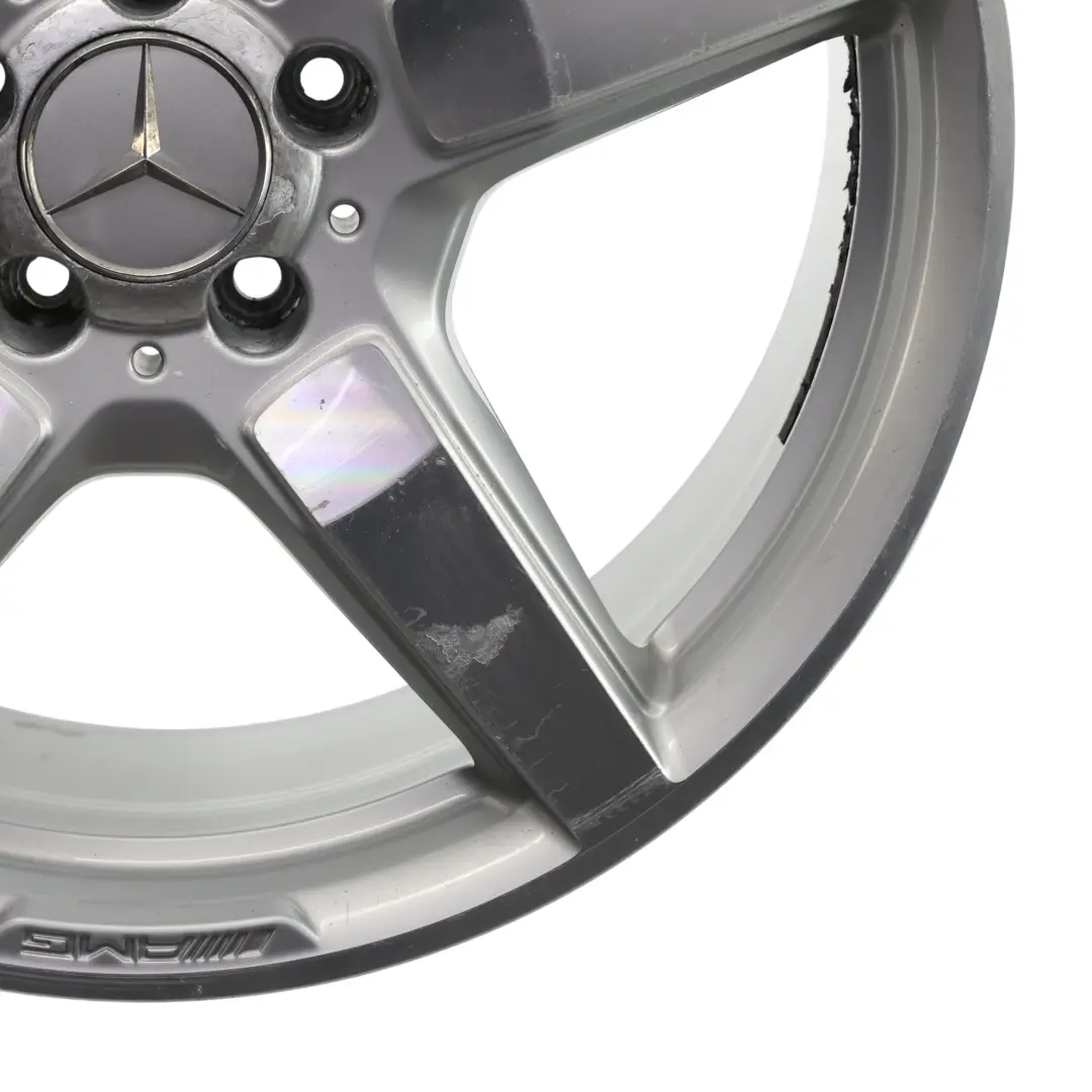 Mercedes CLS C218 Rear Silver Alloy Wheel Rim AMG 19" 9,5J ET:48 - SKU A2184011702-1 - Part number A2184011702