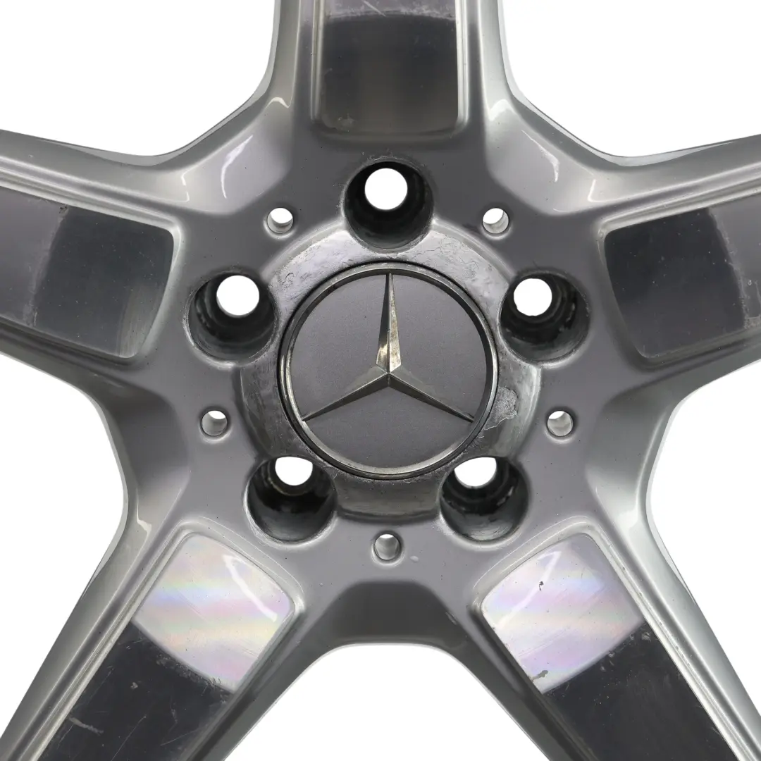 Mercedes CLS C218 llanta Trasera Aleación Plata AMG 19" 9,5J ET:48 - SKU A2184011702-1 - Número de pieza A2184011702