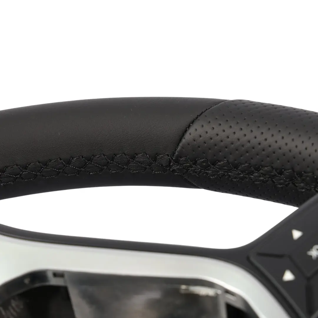 Steering Wheel Mercedes W212 NEW Black Leather with Black Threads Paddle Shift to with Part number A2184600118 Steering Wheel Mercedes W212 NEW Black Leather with Black Threads Paddle Shift - SKU A2184600118-1 - Part number A2184600118