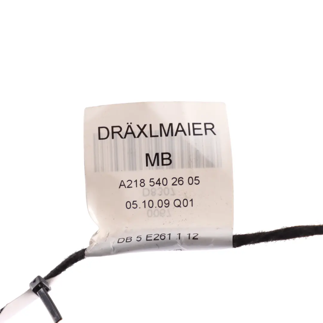 Front Door Wiring Harness Loom Driver Side to Mercedes CLS C218 with Part number A2185402605 Mercedes CLS C218 Front Door Wiring Harness Loom Driver Side - SKU A2185402605 - Part number A2185402605