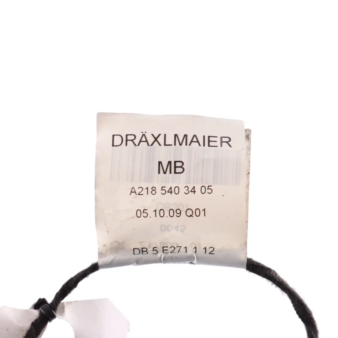 Mercedes CLS C218 Rear Door Wiring Harness Loom Left Right O/S - SKU A2185403405 - Part number A2185403405