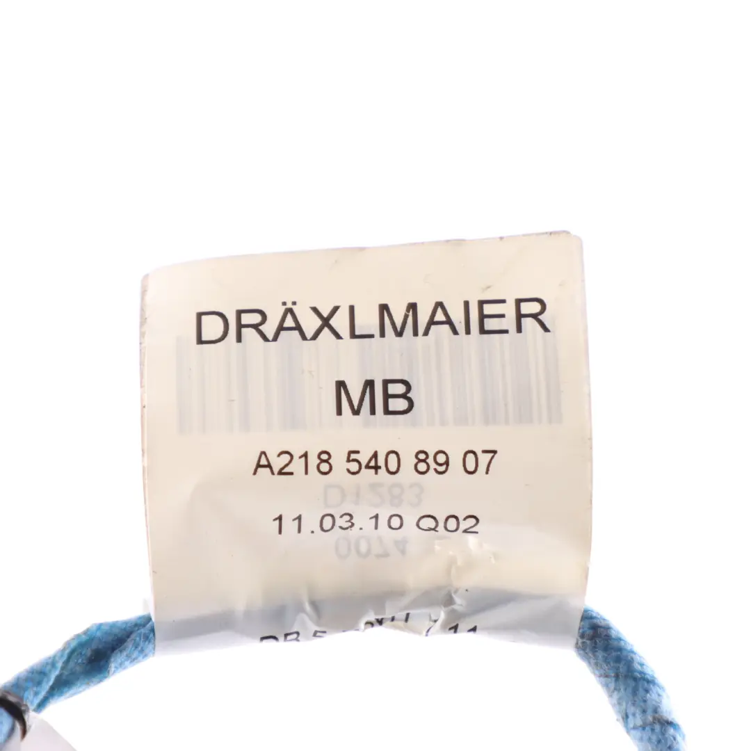 Front Dashboard Console Wiring Loom Harness to Mercedes CLS C218 with Part number A2185408907 Mercedes CLS C218 Front Dashboard Console Wiring Loom Harness - SKU A2185408907 - Part number A2185408907