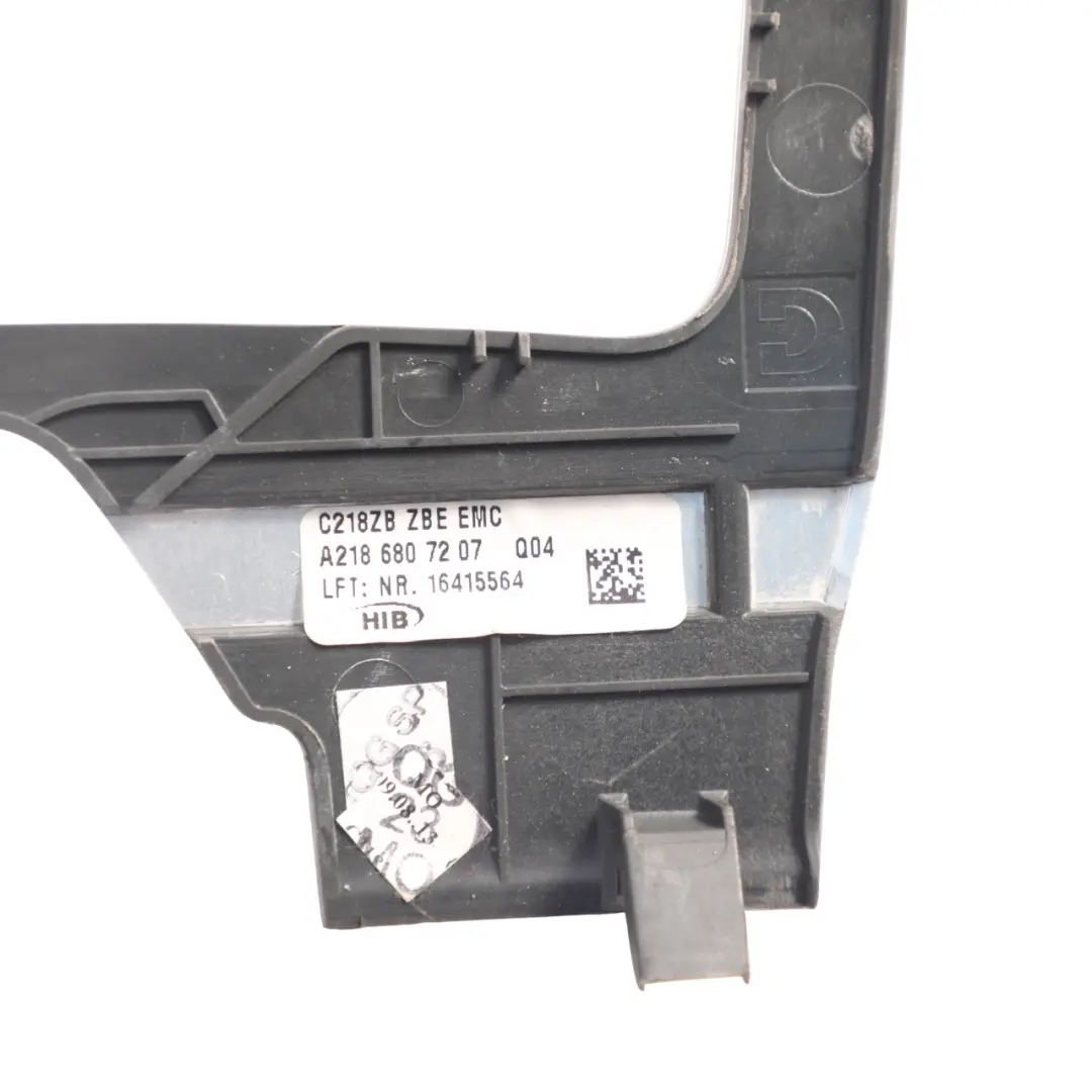 Centre Console Surround Trim Cover Black Ash Wood to Mercedes CLS C218 with Part number A2186807207 Mercedes CLS C218 Centre Console Surround Trim Cover Black Ash Wood - SKU A2186807207 - Part number A2186807207