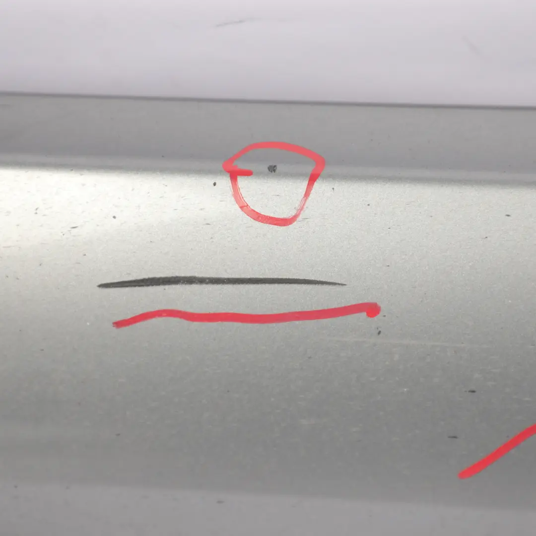 Mercedes C218 Side Skirt Left N/S Door Sill Cover Palladium Silver Metallic 792 - SKU A2186980054-PAL - Part number A2186980054