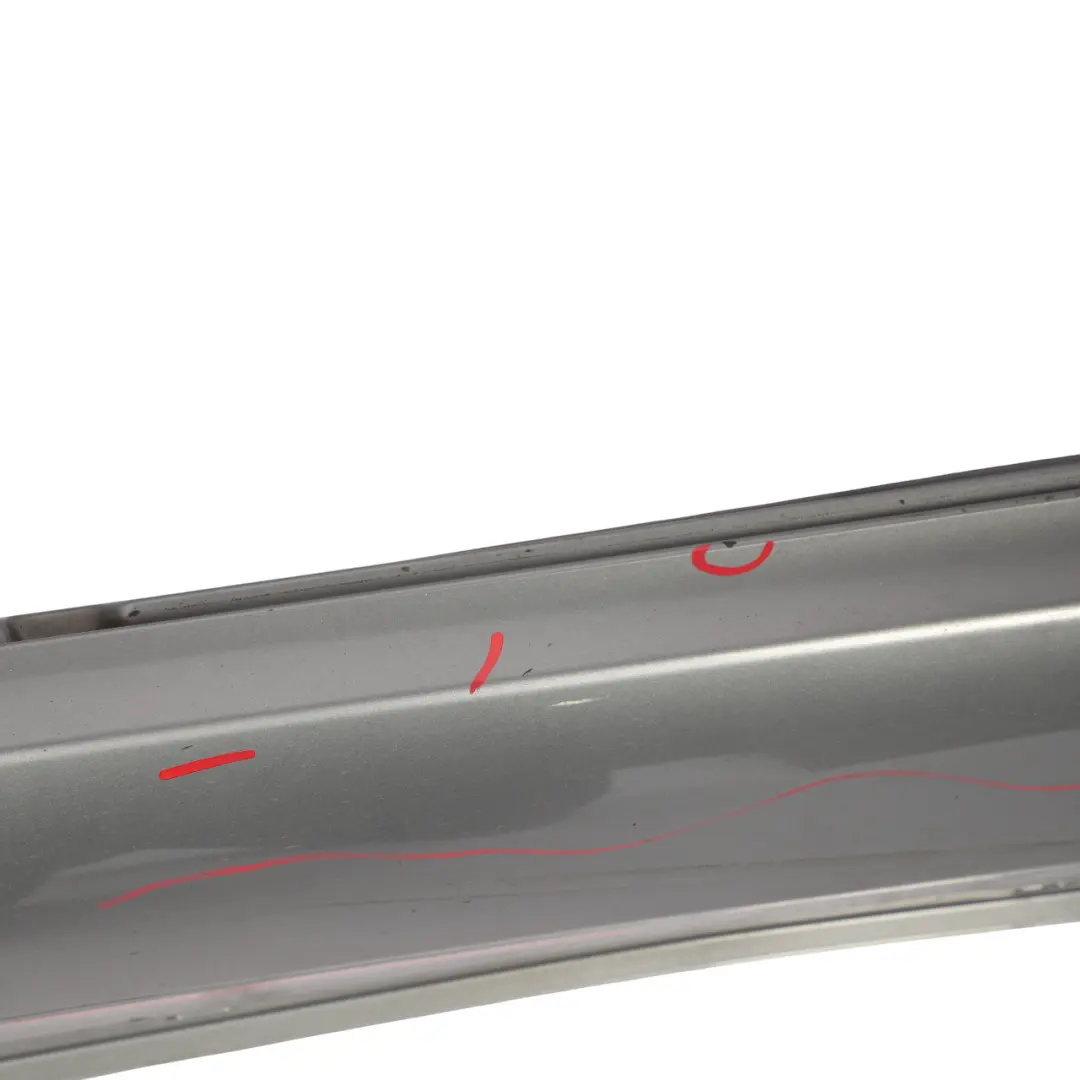 Mercedes C218 Side Skirt Left N/S Door Sill Cover Palladium Silver Metallic 792 - SKU A2186980054-PAL - Part number A2186980054