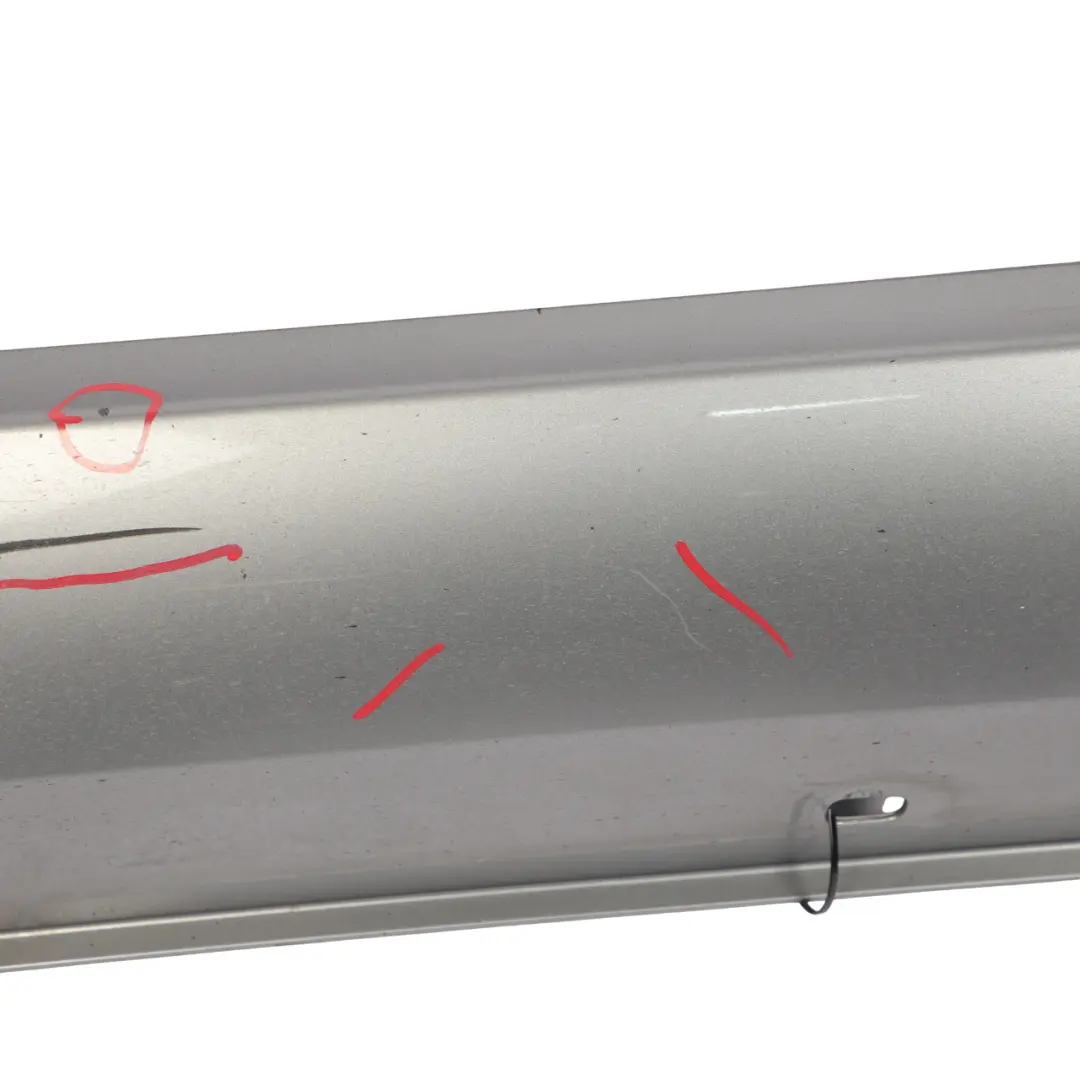 Mercedes C218 Side Skirt Left N/S Door Sill Cover Palladium Silver Metallic 792 - SKU A2186980054-PAL - Part number A2186980054