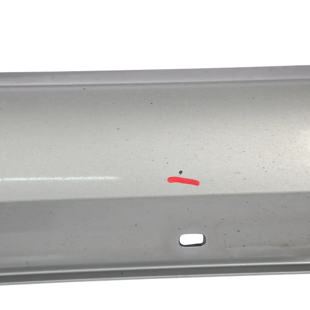 Side Skirt Right O/S Door Sill Cover Palladium Silver Metallic 792 to Mercedes C218 with Part number A2186980354 Mercedes C218 Side Skirt Right O/S Door Sill Cover Palladium Silver Metallic 792 - SKU A2186980354-PAL - Part number A2186980354