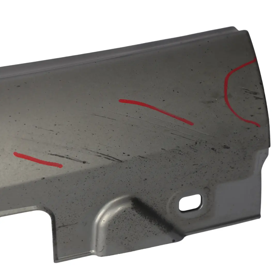 Side Skirt Right O/S Door Sill Cover Palladium Silver Metallic 792 to Mercedes C218 with Part number A2186980354 Mercedes C218 Side Skirt Right O/S Door Sill Cover Palladium Silver Metallic 792 - SKU A2186980354-PAL - Part number A2186980354