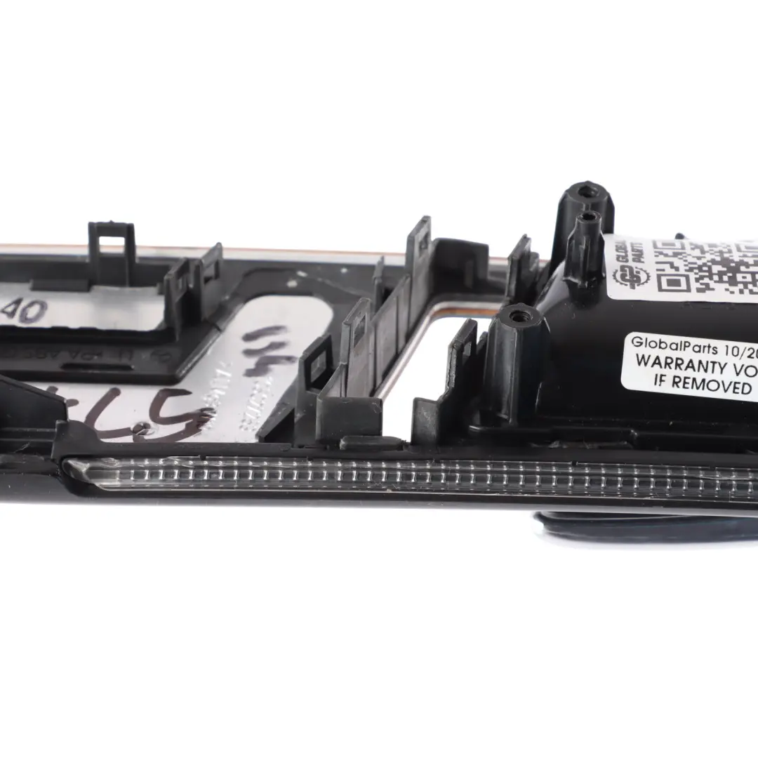 Mercedes X218 Door Handle Interior Front Left N/S Grab Pull Black Ash Wood - SKU A2187205780-1 - Part number A2187205780