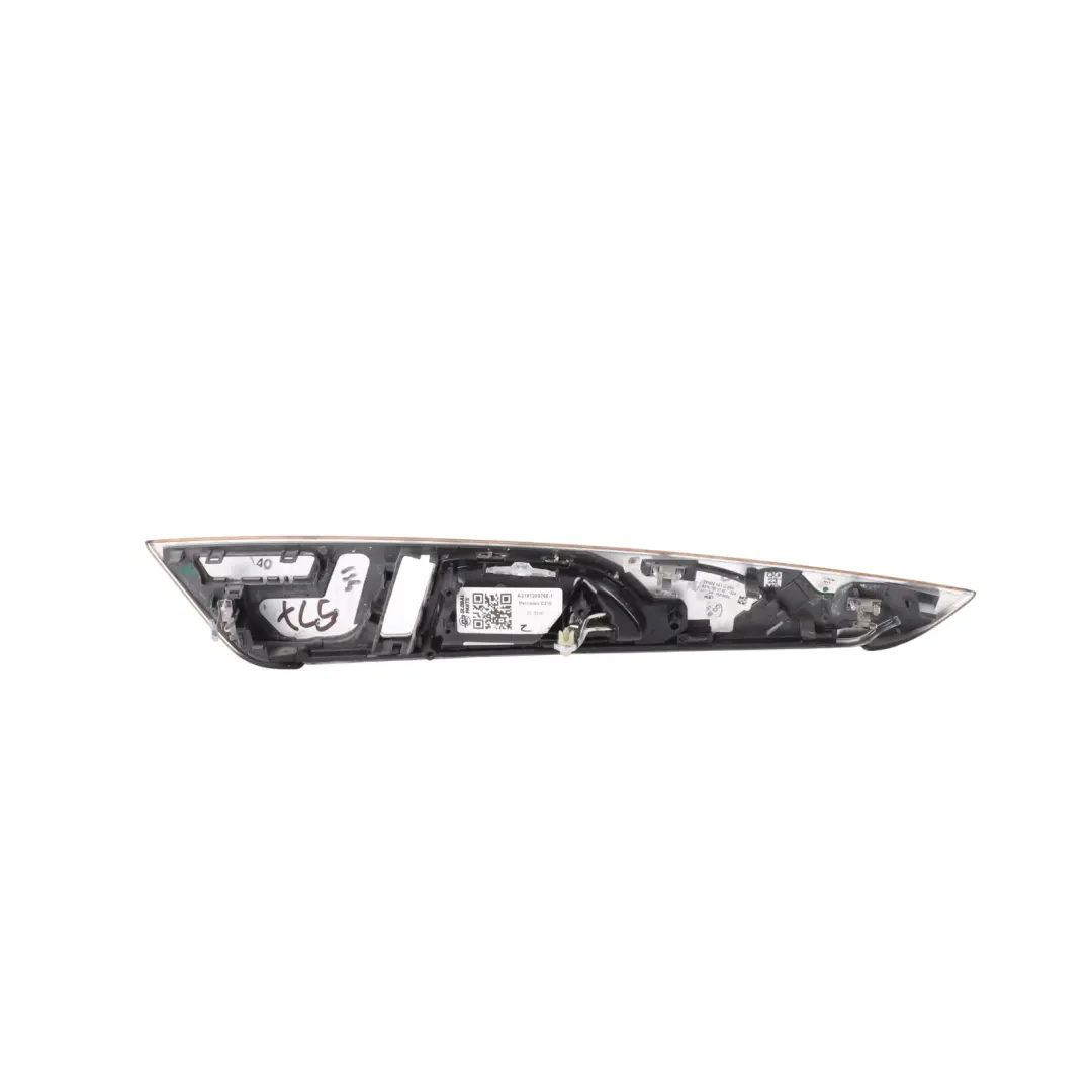 Mercedes X218 Door Handle Interior Front Left N/S Grab Pull Black Ash Wood - SKU A2187205780-1 - Part number A2187205780