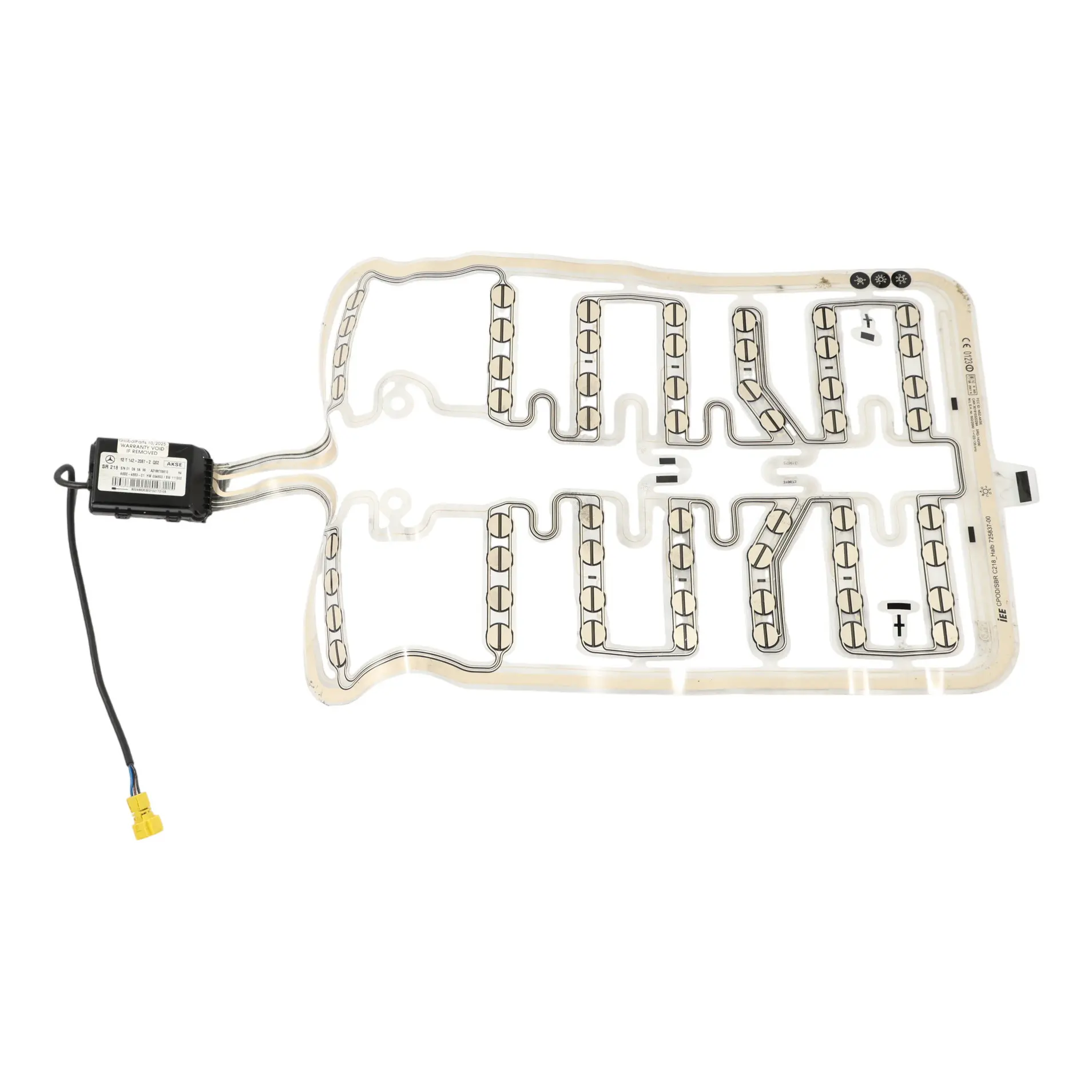 Mercedes W218 Sensore Tappetino Sedile Anteriore Unità Occupazione A2188709610