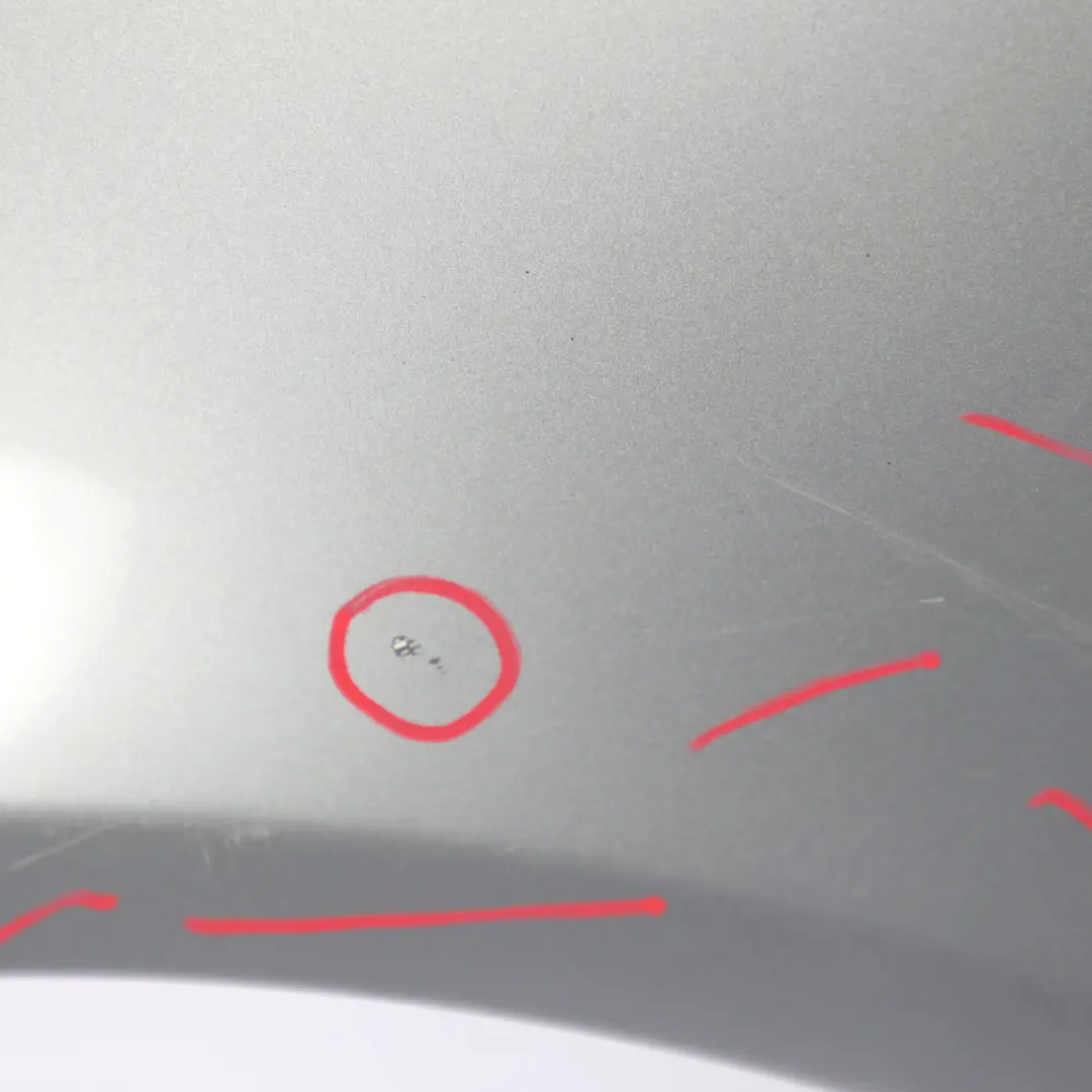 W218 Side Wing Panel Front Left N/S Fender Palladium Silver - 792 to Mercedes with Part number A2188800118 Mercedes W218 Side Wing Panel Front Left N/S Fender Palladium Silver - 792 - SKU A2188800118-PAL - Part number A2188800118