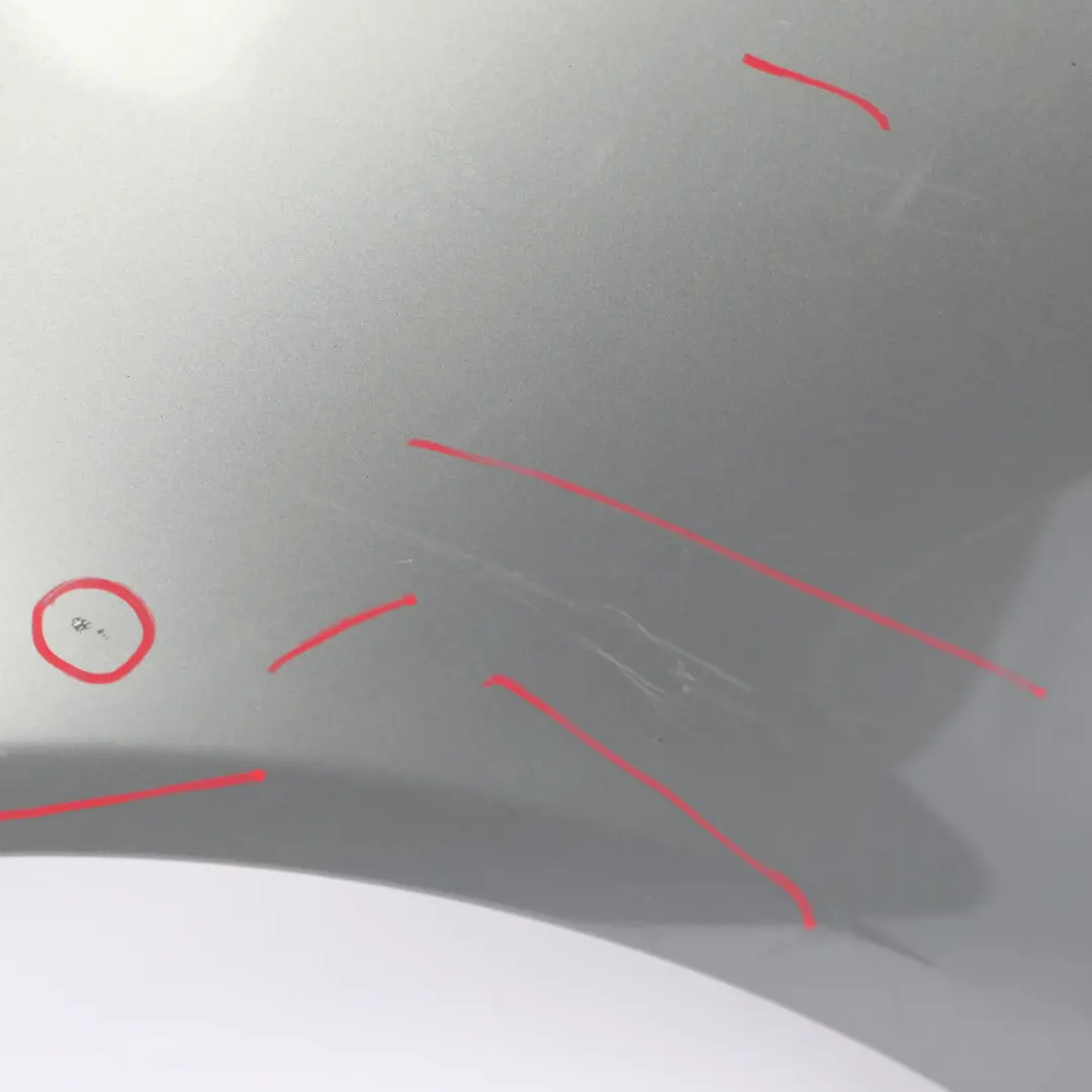 Mercedes W218 Side Wing Panel Front Left N/S Fender Palladium Silver - 792 - SKU A2188800118-PAL - Part number A2188800118