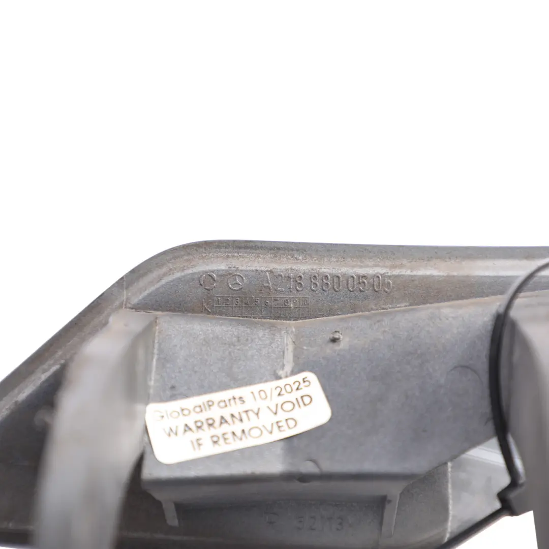 Mercedes C218 X218 Headlight Washer Flap Front Right O/S Palladium Silver - 792 - SKU A2188800505-PAL - Part number A2188800505