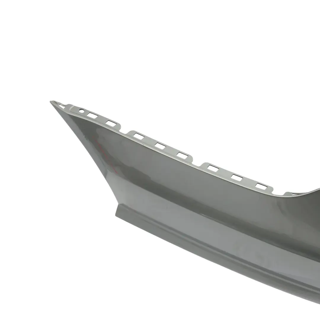 Bumper AMG Trim Panel Cover Palladium Silver Metallic - 792 to Mercedes C218 Rear with Part number A2188800540 Mercedes C218 Rear Bumper AMG Trim Panel Cover Palladium Silver Metallic - 792 - SKU A2188800540-PAL - Part number A2188800540