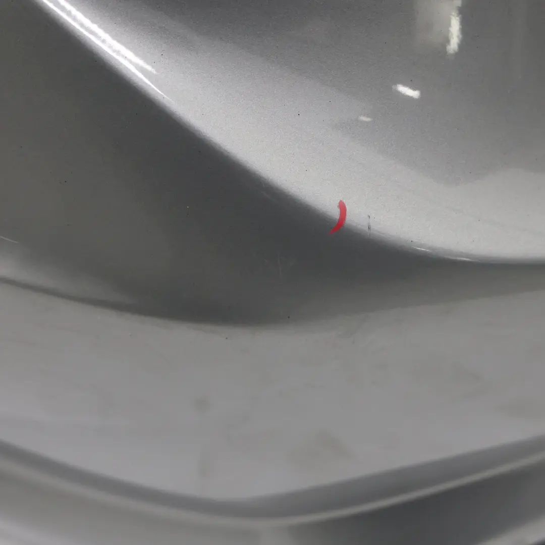 Bumper AMG Trim Panel Cover Palladium Silver Metallic - 792 to Mercedes C218 Rear with Part number A2188800540 Mercedes C218 Rear Bumper AMG Trim Panel Cover Palladium Silver Metallic - 792 - SKU A2188800540-PAL - Part number A2188800540