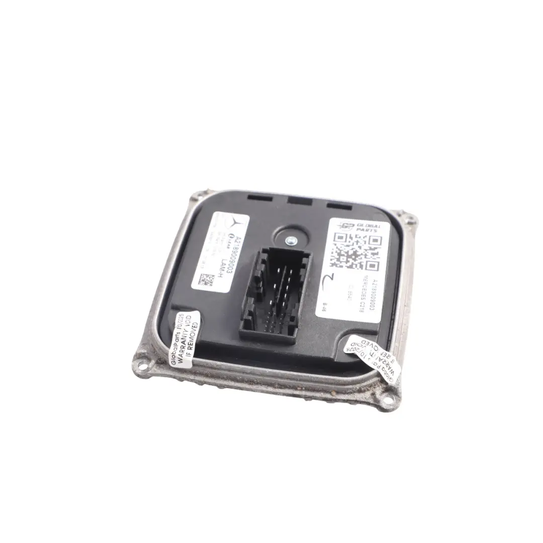Front Headlight Xenon Ballast Control Module Unit to Mercedes CLS C218 with Part number A2189009003 Mercedes CLS C218 Front Headlight Xenon Ballast Control Module Unit - SKU A2189009003 - Part number A2189009003