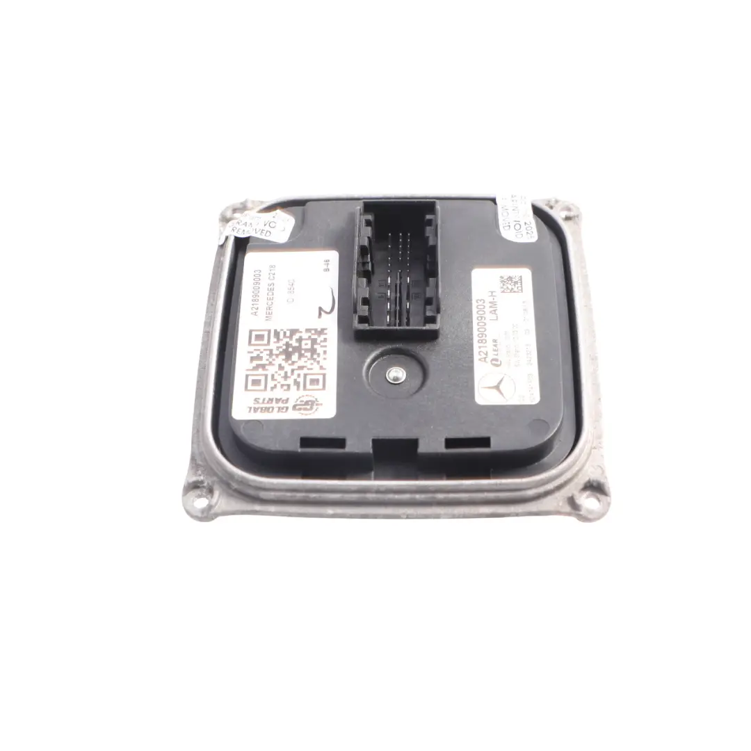 Mercedes CLS C218 Front Headlight Xenon Ballast Control Module Unit - SKU A2189009003 - Part number A2189009003