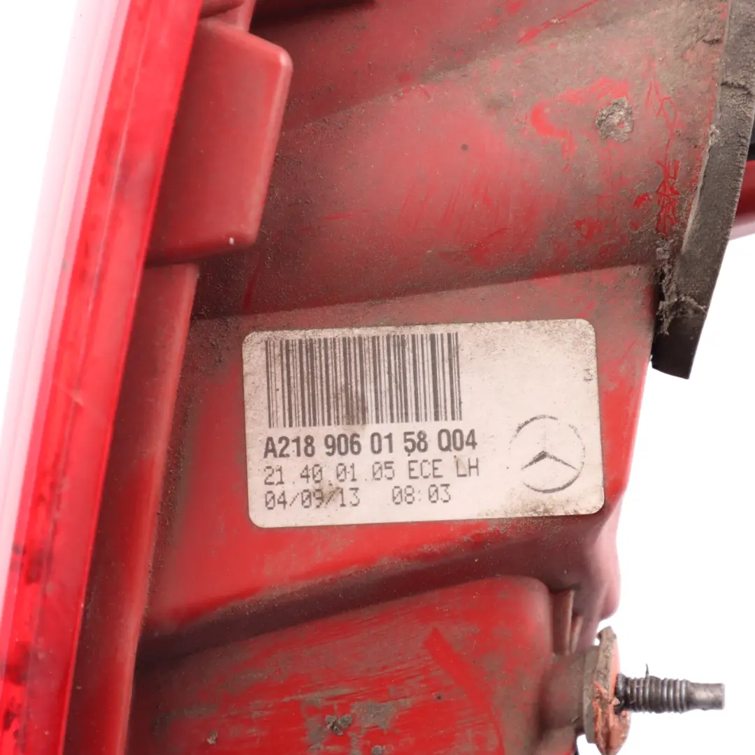 Tail Light Lamp Side Panel Left N/S to Mercedes CLS C218 Rear with Part number A2189060158 Mercedes CLS C218 Rear Tail Light Lamp Side Panel Left N/S - SKU A2189060158 - Part number A2189060158
