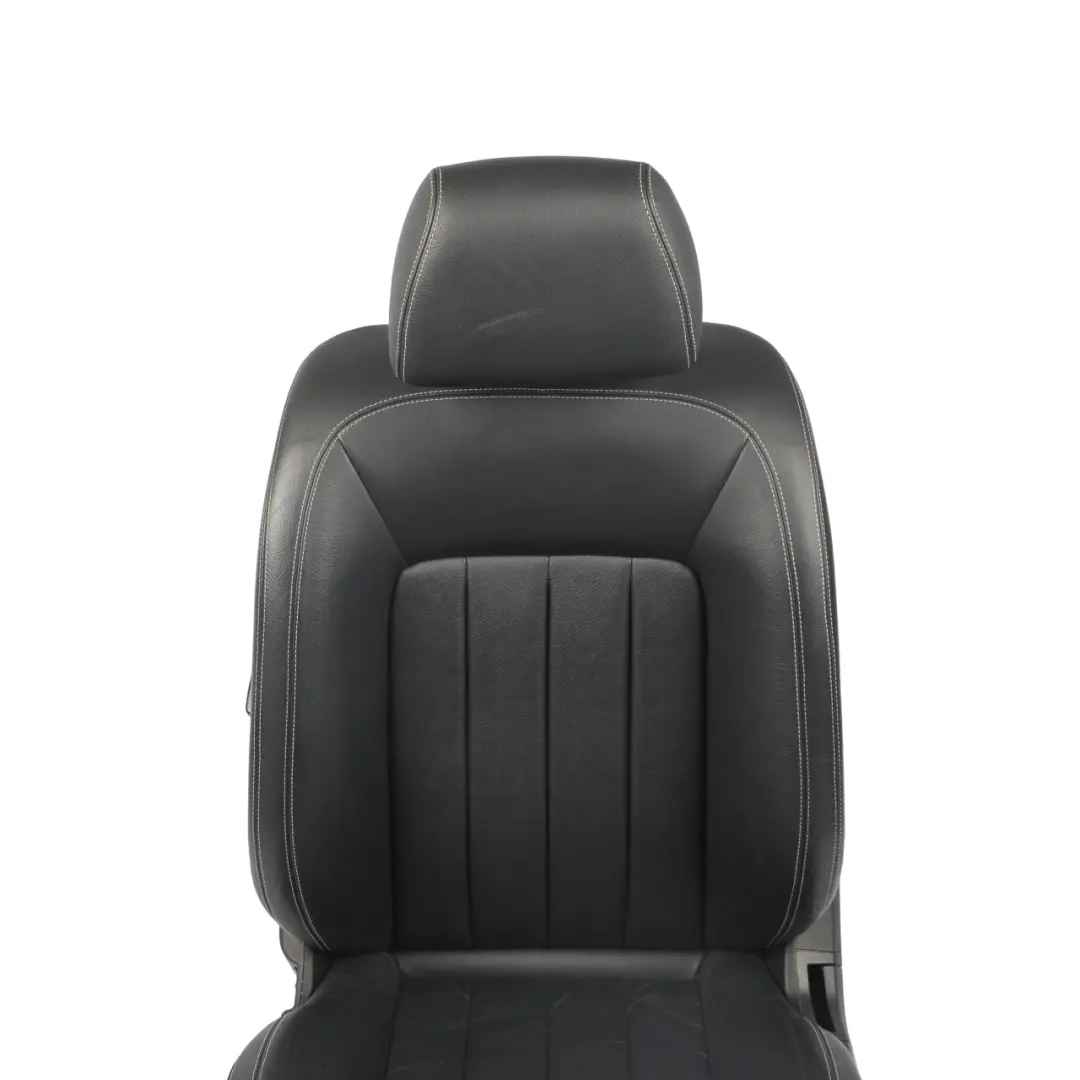 Mercedes X218 C218 Front Seat Heated Electric Leather Black Left N/S - SKU A2189100747-1 - Part number A2189100747