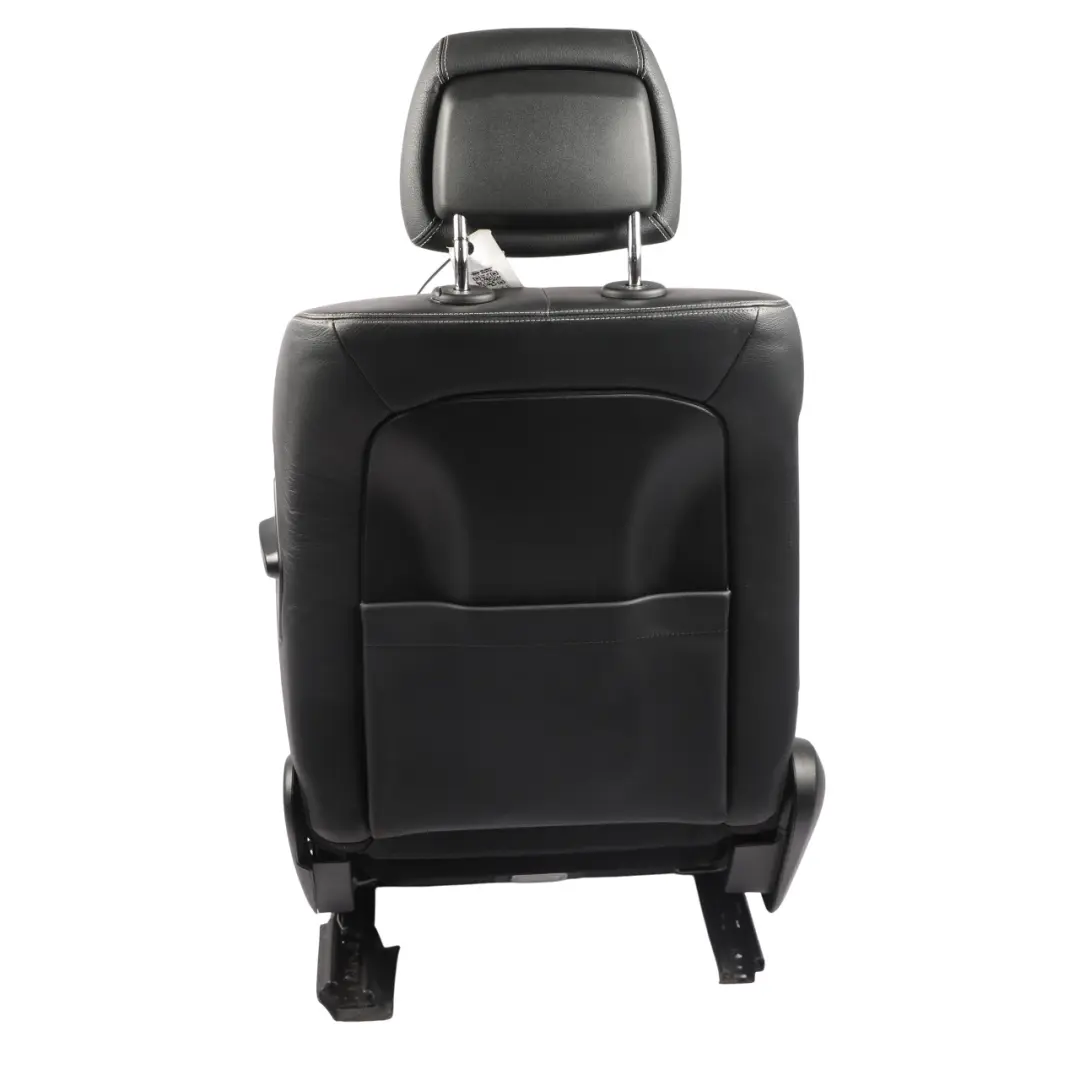 Mercedes CLS X218 Vorne Rechts Beheizter Sitz Leder Schwarz Weiß Naht Interieur - SKU A2189100847-1 - Teilenummer A2189100847