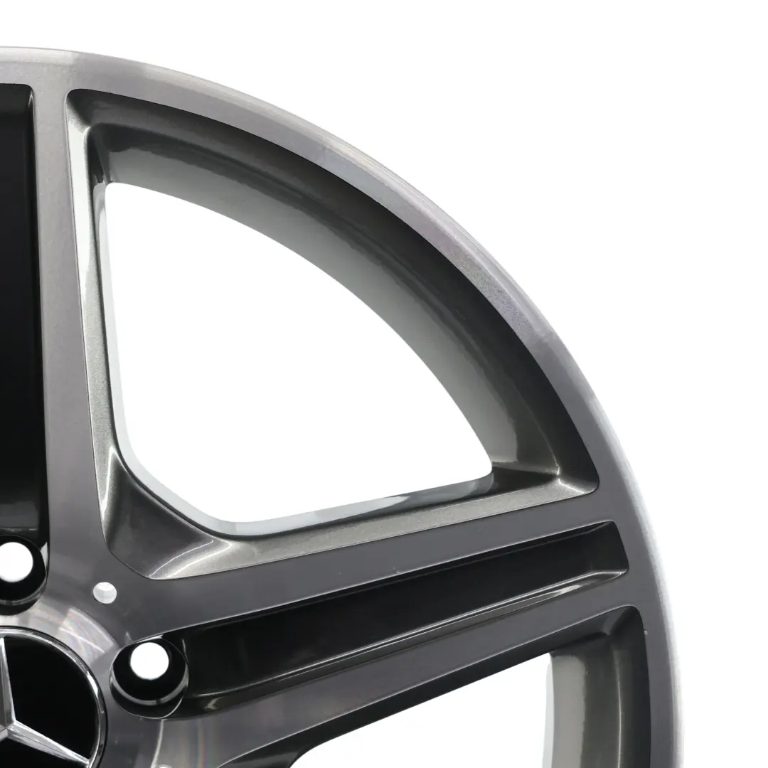 Front Wheel Rim Alloy 18" 8,5J ET:25 5 Spoke to Mercedes CLS C219 AMG with Part number A2194011702 Mercedes CLS C219 AMG Front Wheel Rim Alloy 18" 8,5J ET:25 5 Spoke - SKU A2194011702 - Part number A2194011702