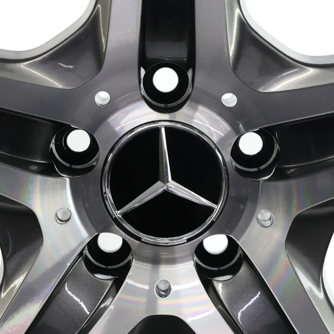 Mercedes CLS C219 AMG Front Wheel Rim Alloy 18" 8,5J ET:25 5 Spoke - SKU A2194011702 - Part number A2194011702