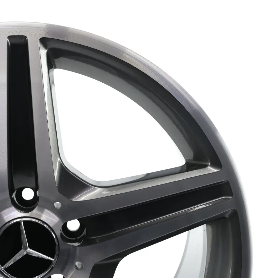Rim Alloy 18" 9,5J ET:28 5 Spoke to Mercedes CLS C219 AMG Rear Wheel with Part number A2194011802 Mercedes CLS C219 AMG Rear Wheel Rim Alloy 18" 9,5J ET:28 5 Spoke - SKU A2194011802 - Part number A2194011802